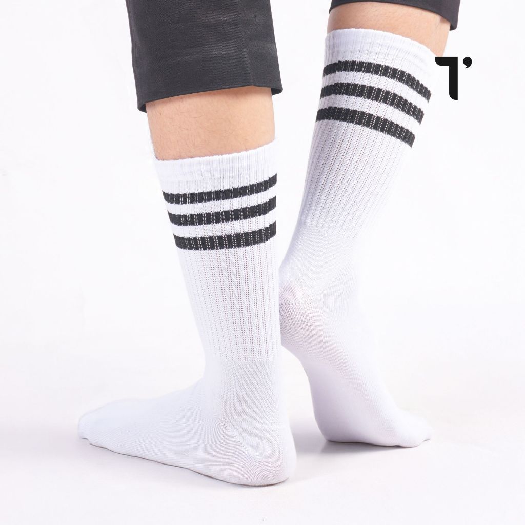 1. Tekoma Kaos Kaki Motif Oldschool Skate Street Style Pendek Panjang Sebetis Unisex - foto 3 dari 10