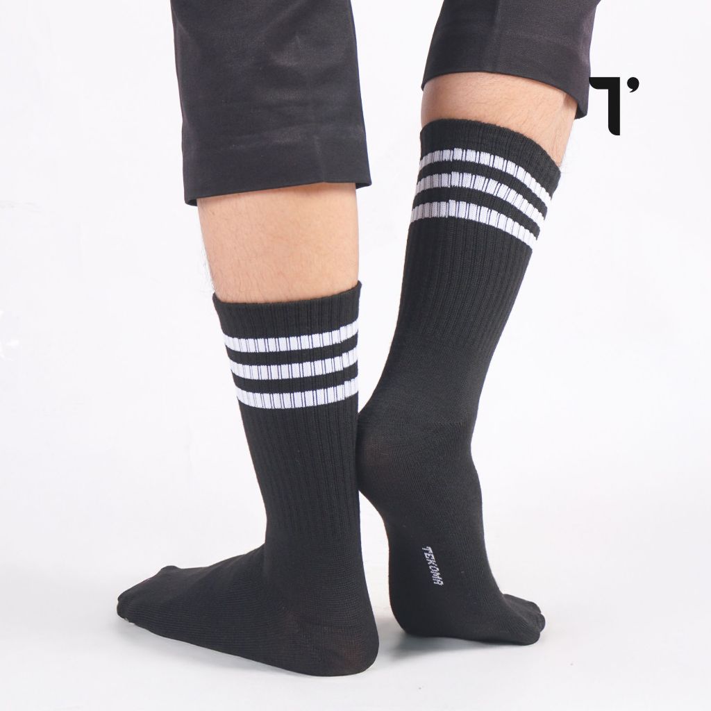 1. Tekoma Kaos Kaki Motif Oldschool Skate Street Style Pendek Panjang Sebetis Unisex - foto 4 dari 10