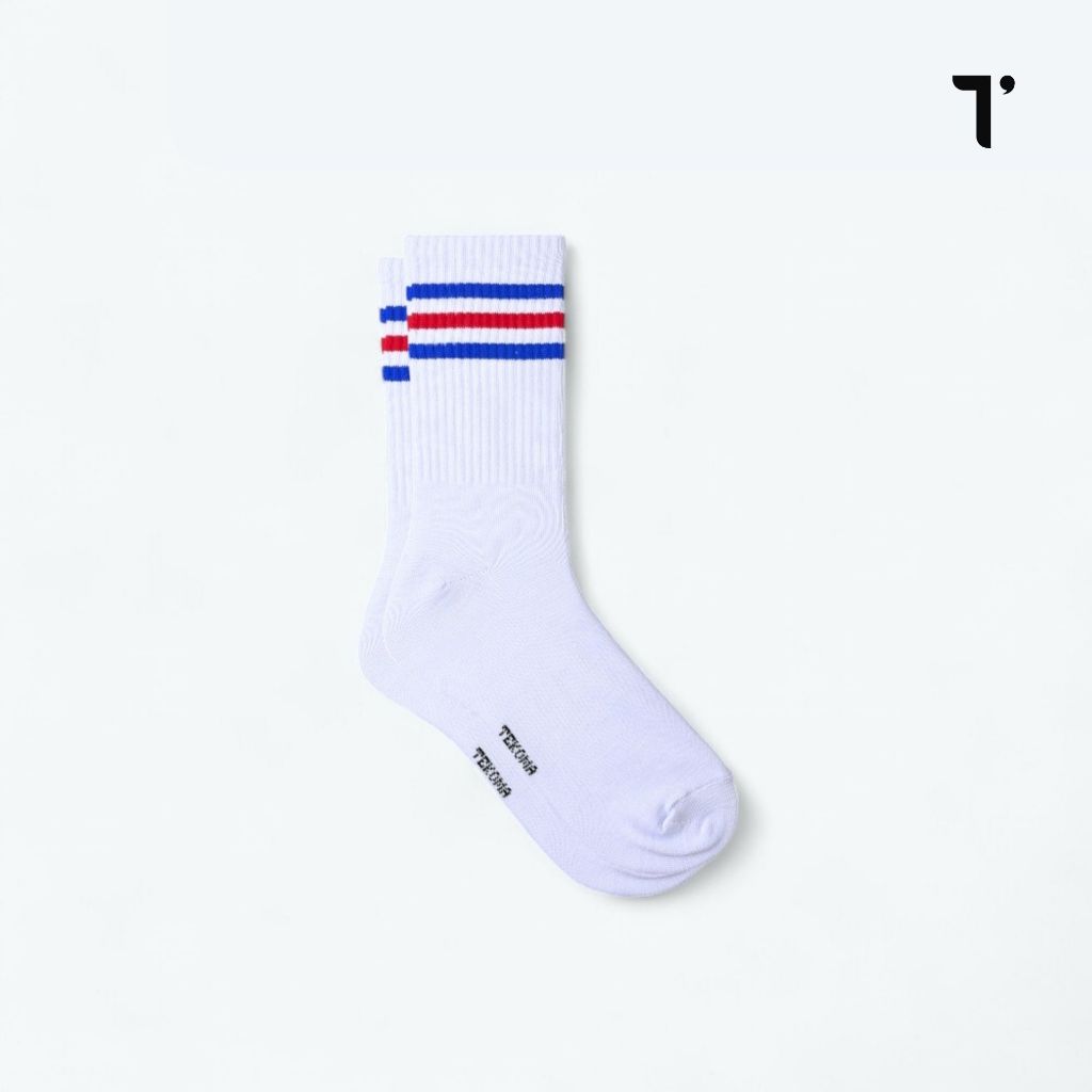 1. Tekoma Kaos Kaki Motif Oldschool Skate Street Style Pendek Panjang Sebetis Unisex - foto 6 dari 10