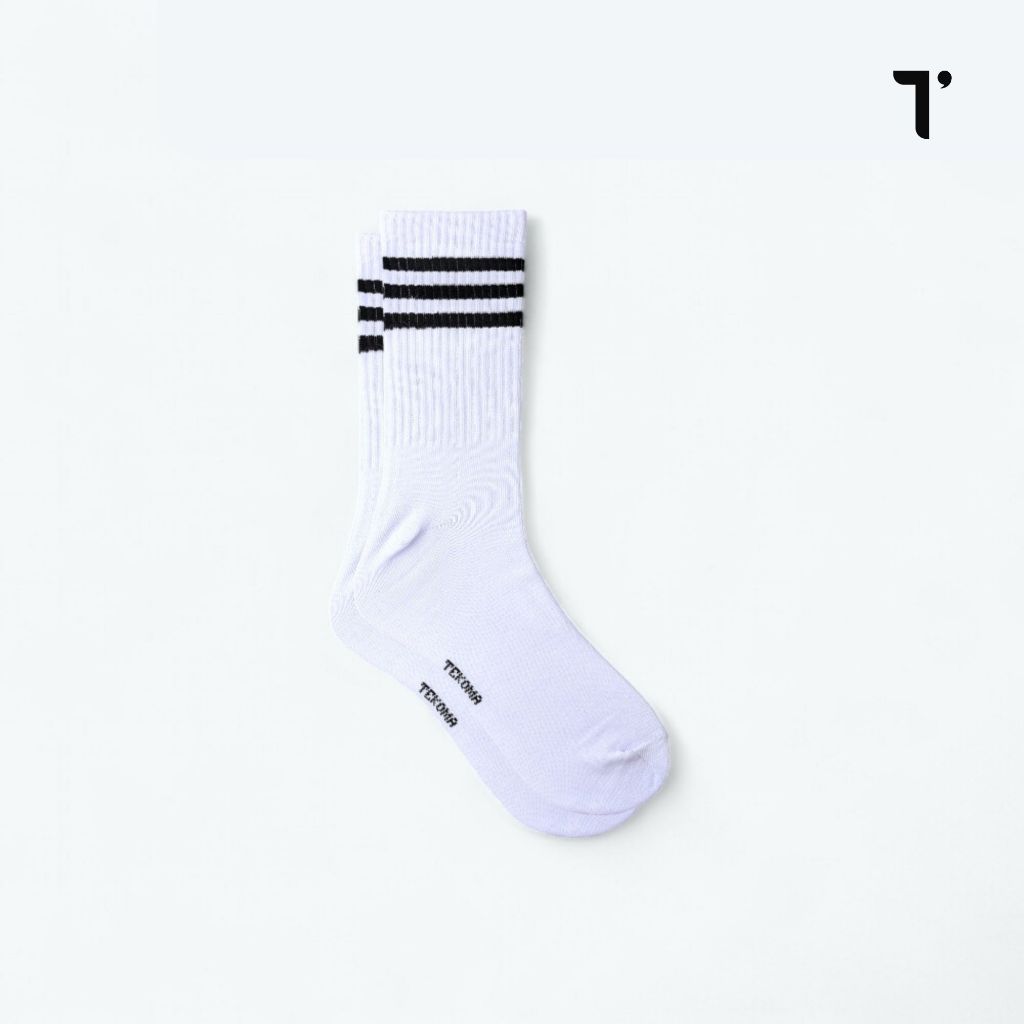 1. Tekoma Kaos Kaki Motif Oldschool Skate Street Style Pendek Panjang Sebetis Unisex - foto 8 dari 10