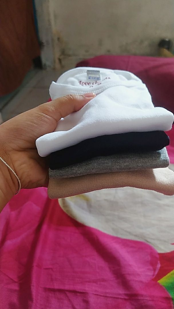 1. Kaos Polos Bayi (SNI) Tee Shirt Anak - Foto ulasan pembeli