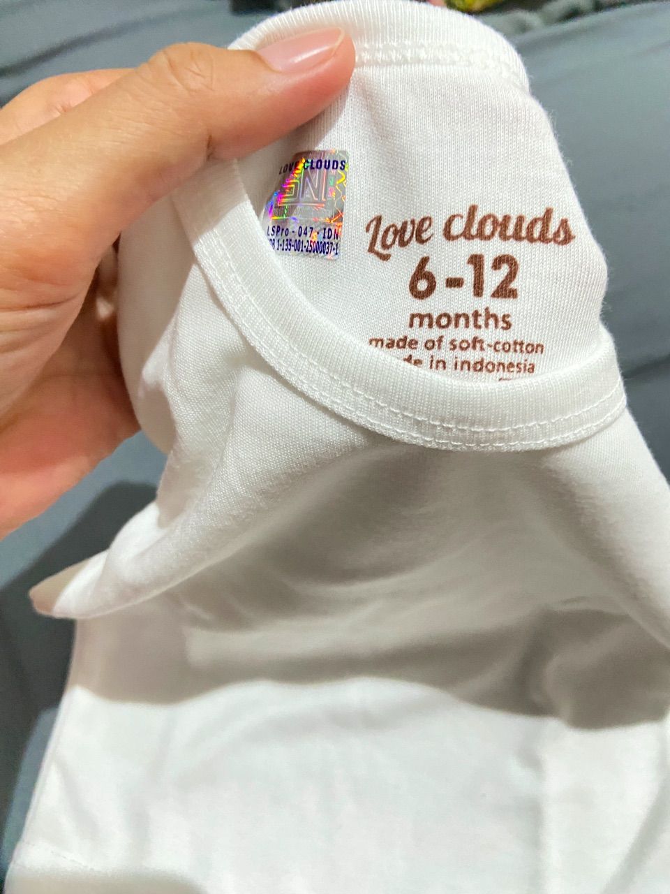 1. Kaos Polos Bayi (SNI) Tee Shirt Anak - Foto ulasan pembeli