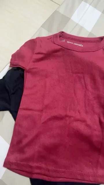 1. Kaos Polos Bayi (SNI) Tee Shirt Anak - Foto ulasan pembeli