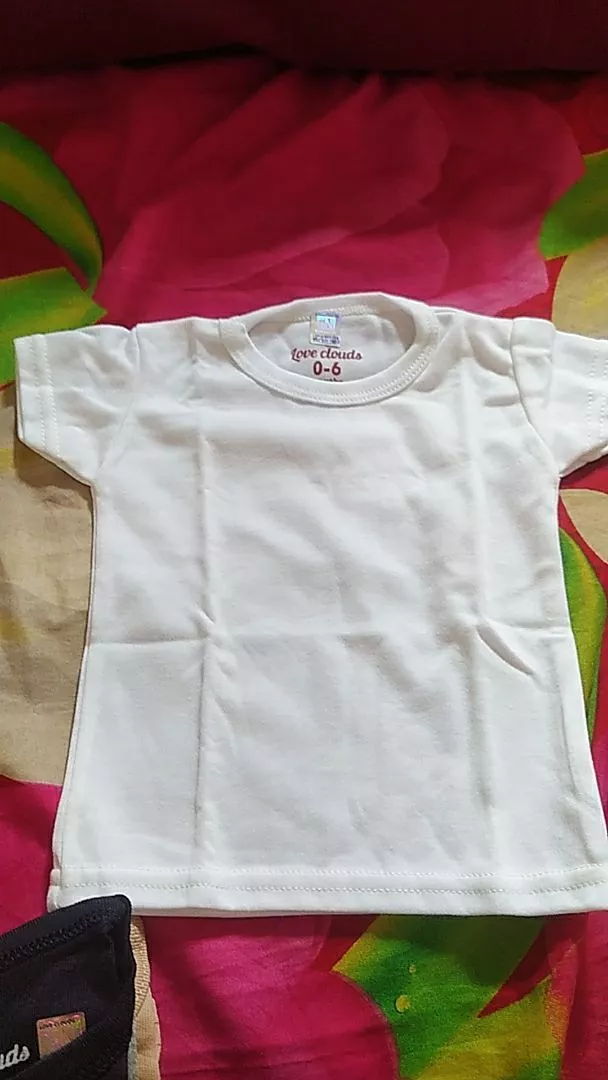 1. Kaos Polos Bayi (SNI) Tee Shirt Anak - Foto ulasan pembeli