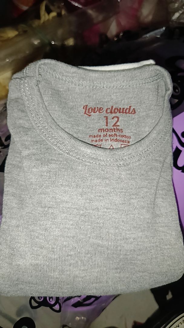 1. Kaos Polos Bayi (SNI) Tee Shirt Anak - Foto ulasan pembeli