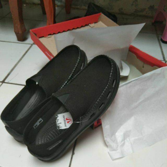10. Sepatu Ardiles Slip On Pria Hitam Original Ardiles - Sepatu Ardiles Pria - foto 4 dari 10, ayraaja