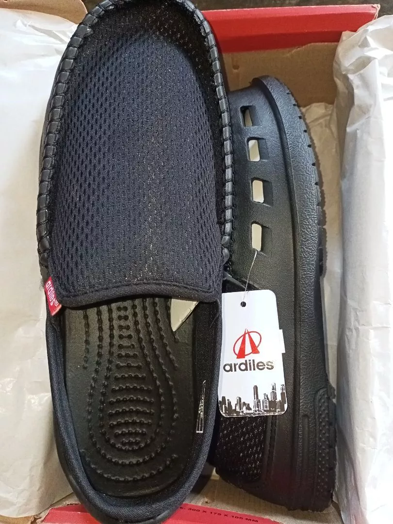 10. Sepatu Ardiles Slip On Pria Hitam Original Ardiles - Sepatu Ardiles Pria - Foto ulasan pembeli