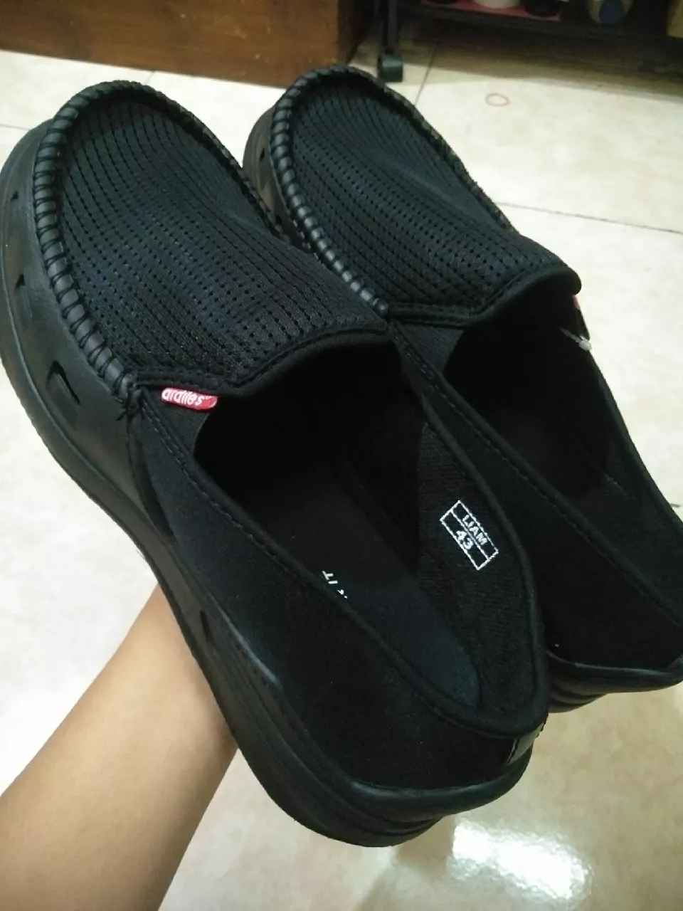 10. Sepatu Ardiles Slip On Pria Hitam Original Ardiles - Sepatu Ardiles Pria - Foto ulasan pembeli