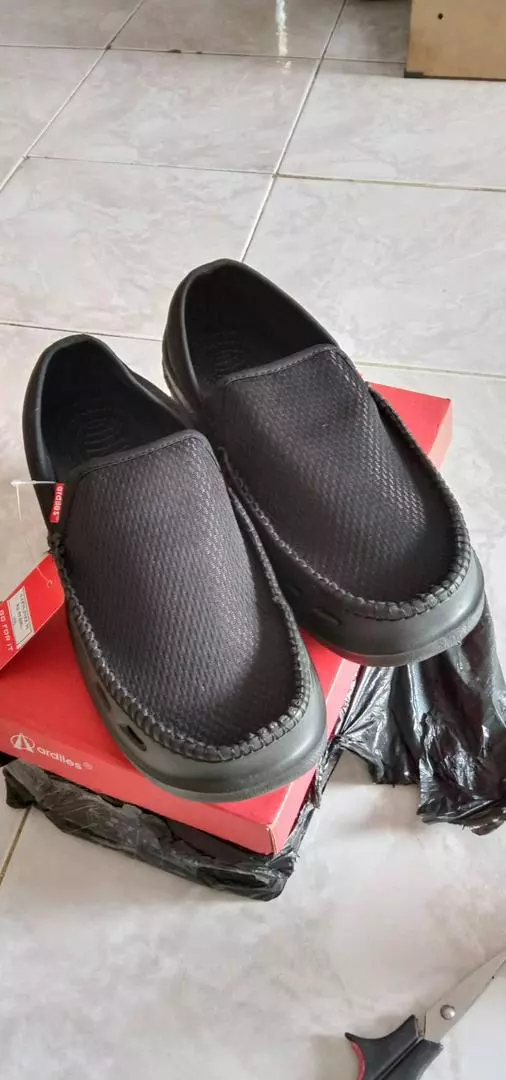 10. Sepatu Ardiles Slip On Pria Hitam Original Ardiles - Sepatu Ardiles Pria - Foto ulasan pembeli