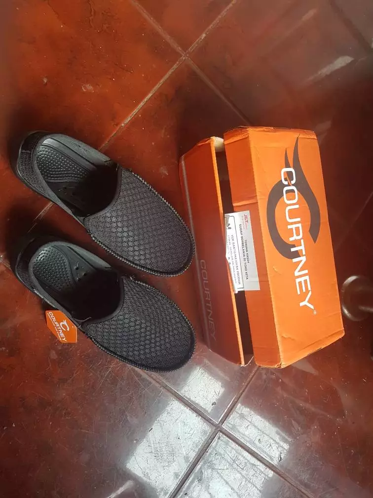 10. Sepatu Ardiles Slip On Pria Hitam Original Ardiles - Sepatu Ardiles Pria - Foto ulasan pembeli