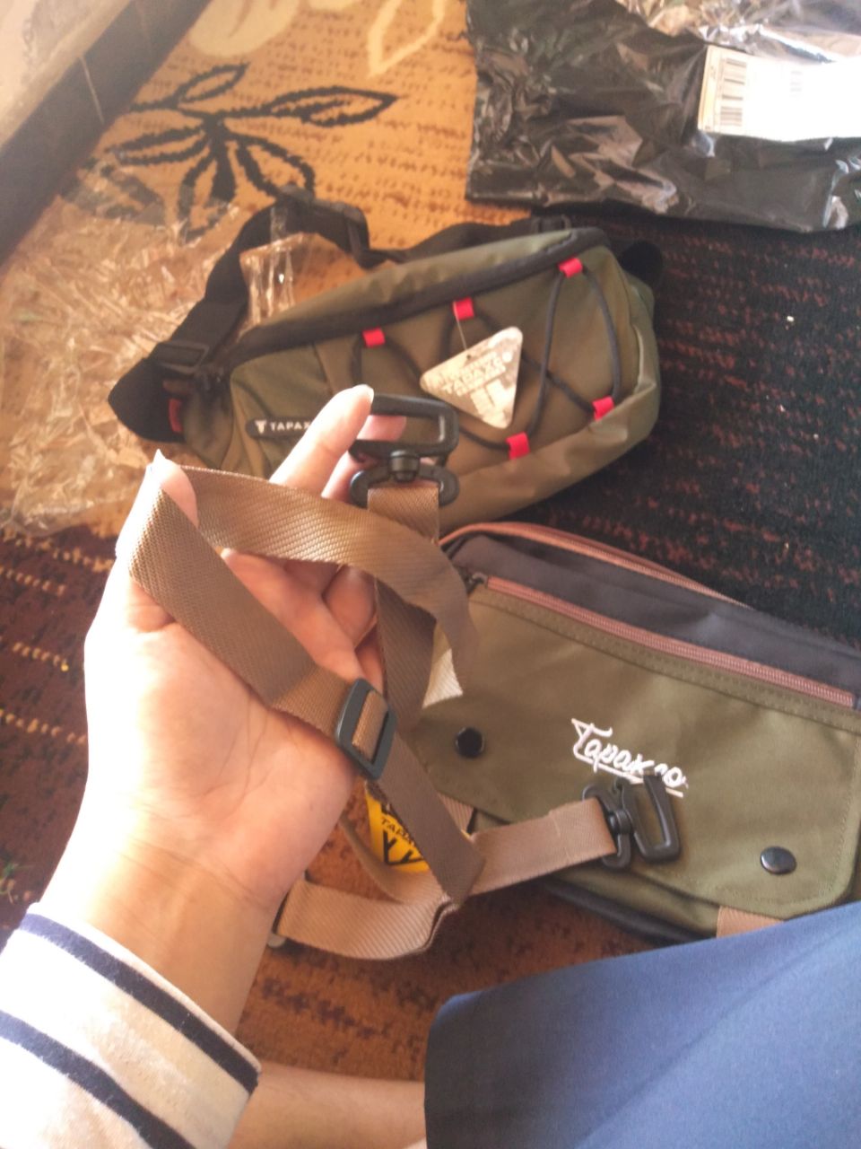 10. Tas Selempang Slingbag Casual Zora Tapax Cordura Unisex - foto 9 dari 10