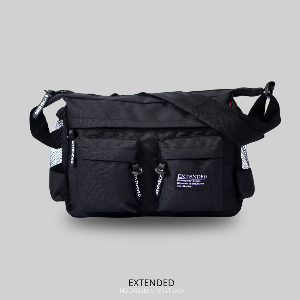 3. Tas Selempang Pria Tas Kerja Pria Slingbag Pria Premium Extended Arrow V2 - foto 1 dari 10