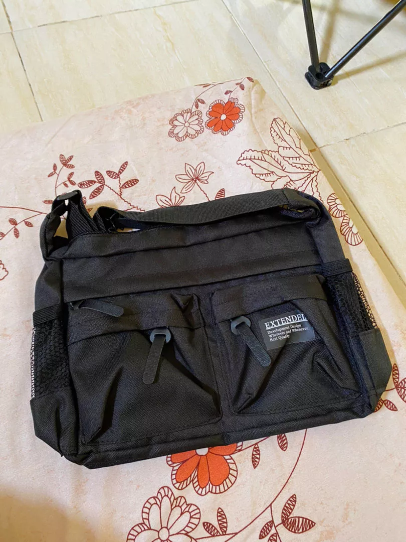 3. Tas Selempang Pria Tas Kerja Pria Slingbag Pria Premium Extended Arrow V2 - Foto ulasan pembeli