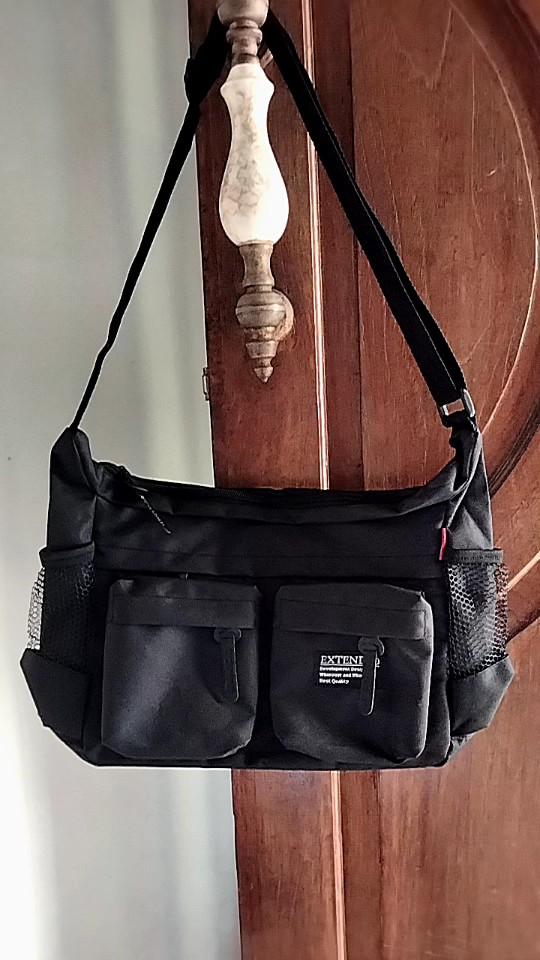 3. Tas Selempang Pria Tas Kerja Pria Slingbag Pria Premium Extended Arrow V2 - Foto ulasan pembeli