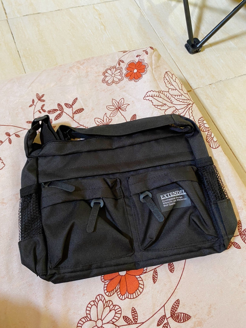 3. Tas Selempang Pria Tas Kerja Pria Slingbag Pria Premium Extended Arrow V2 - Foto ulasan pembeli