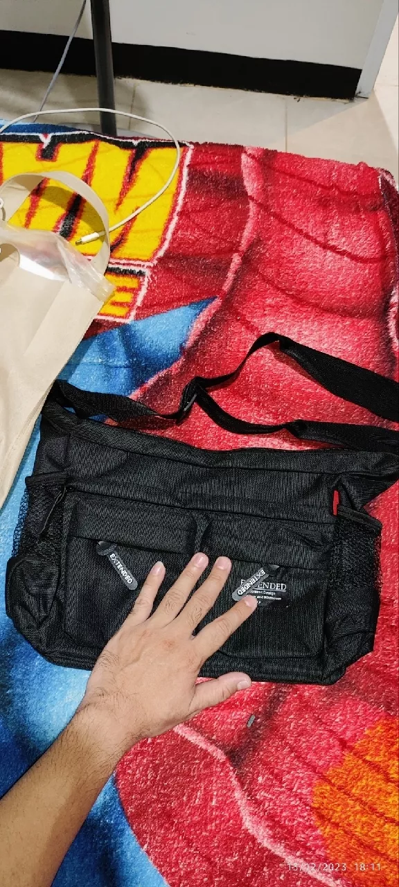 3. Tas Selempang Pria Tas Kerja Pria Slingbag Pria Premium Extended Arrow V2 - Foto ulasan pembeli