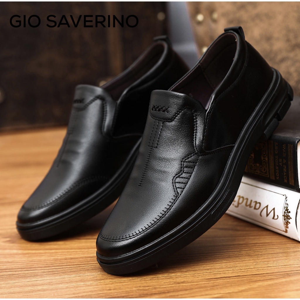 3. Gio Saverino Sepatu Pria Sepatu Formal Pantofel Pria Louis