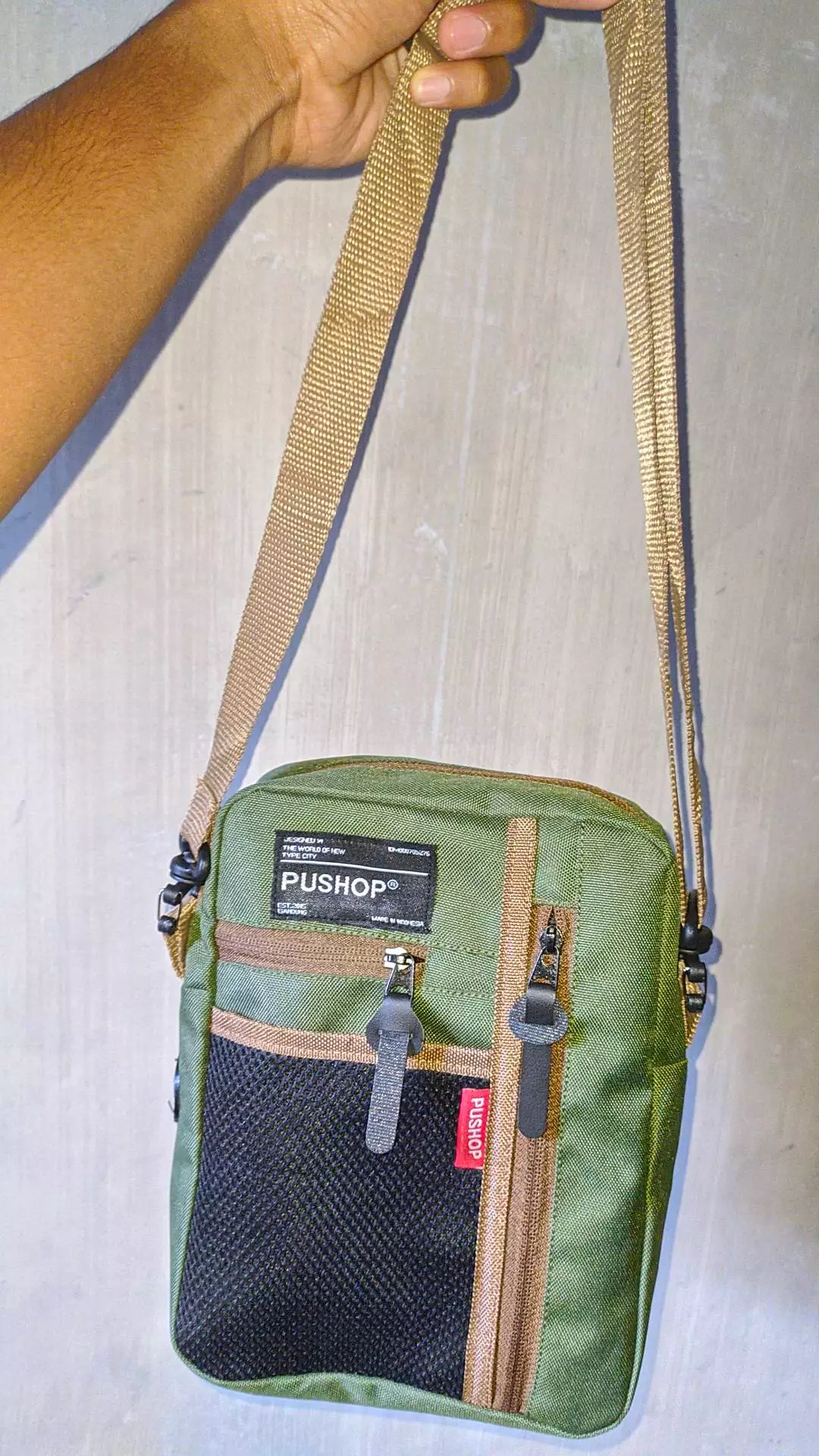 4. Tas Selempang Slingbag Pushop Marco - Foto ulasan pembeli