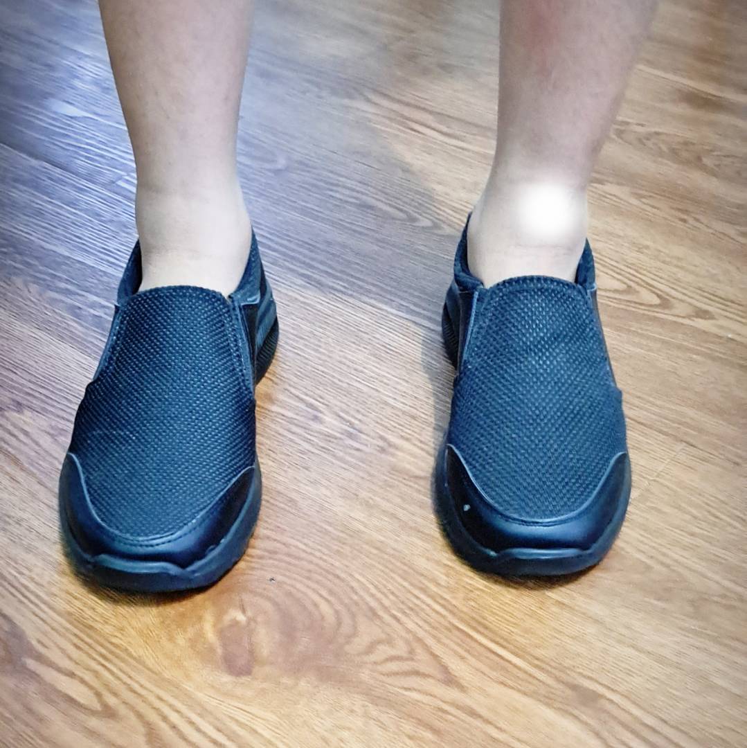 4. NEVIS Sepatu Slip On Pria Jumbo Big Size 39-49 NVS 87 Sekolah Kerja Casual Sneakers Full Black Hitam Polos Franco - foto 2 dari 10, 7alwc1i7mi
