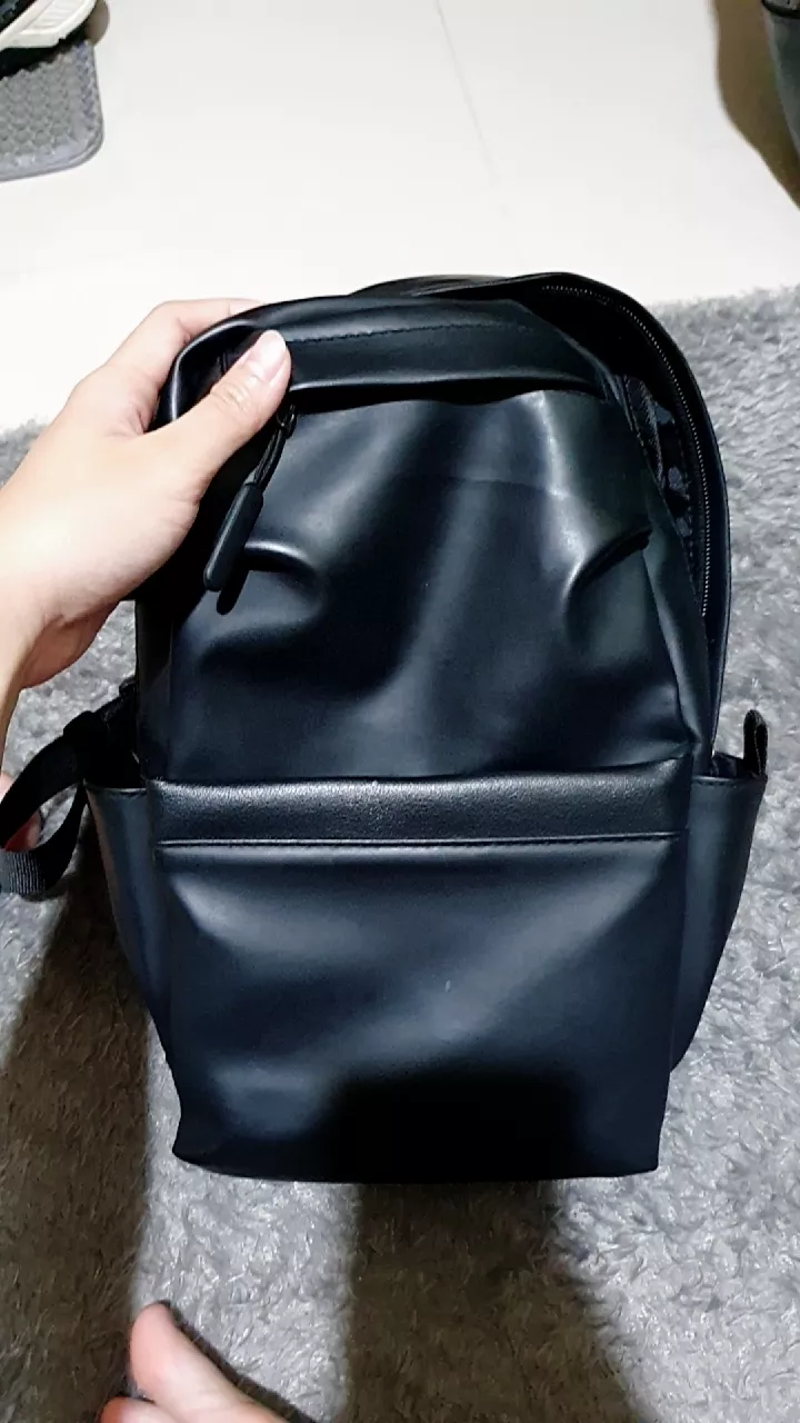 5. Freeknight Tas Selempang Pria Tas Slempang Bahu Pria Wanita Ringan Anti Air Sling Bag Travel Pouch Hitam TS610 - Foto ulasan pembeli