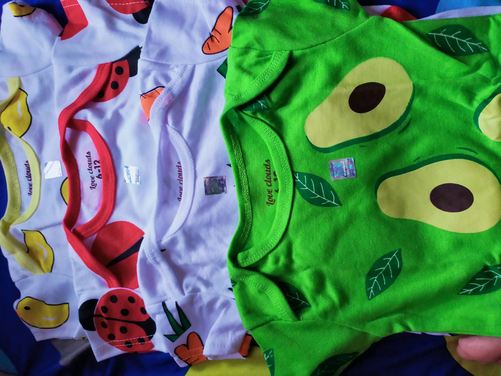 Photo review by dhinyprayoga, variant J. Duck Full,6-12, J. NewBunnyPink,6-12, Jumper LadyBuG,6-12, ...