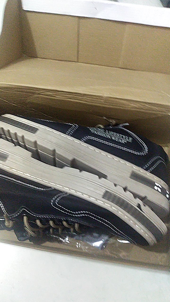 6. Leedoo Sepatu Kerja Pria Casual Outdoor Sneakers Original 100 Kekinian Olahraga Shoes Hitam MC448 - Foto ulasan pembeli