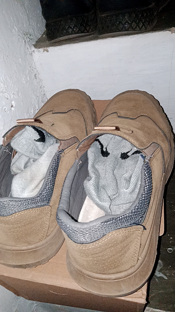 7. Leedoo Sepatu Pria Kerja Slip On Pria Kekinian Sepatu Formal Kuliah Outdoor Kerja Shoes MC451 - Foto ulasan pembeli