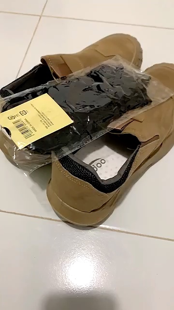 7. Leedoo Sepatu Pria Kerja Slip On Pria Kekinian Sepatu Formal Kuliah Outdoor Kerja Shoes MC451 - Foto ulasan pembeli