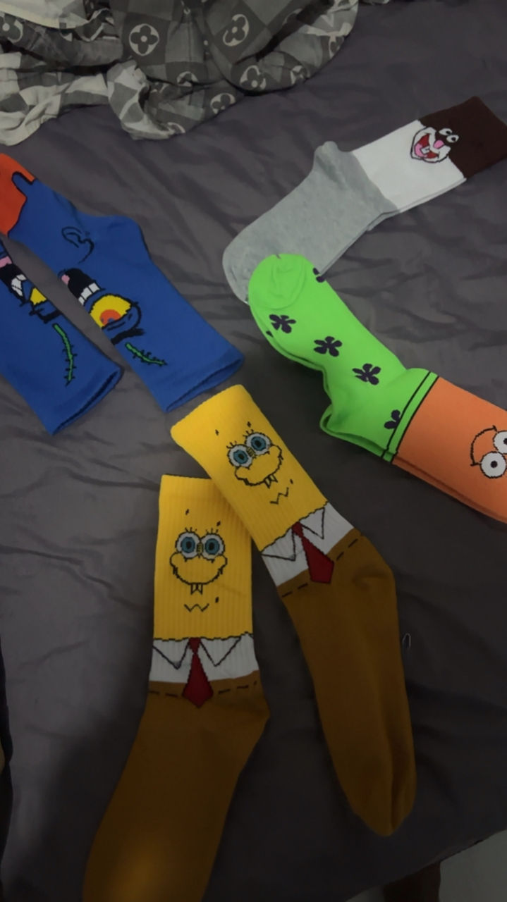 9. THIS IS PEMO - Kaos Kaki OldSchool Skate PREMIUM // Spongebob Series - foto 8 dari 10