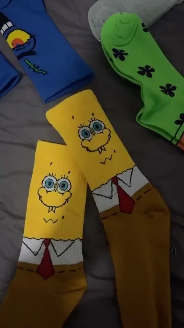 9. THIS IS PEMO - Kaos Kaki OldSchool Skate PREMIUM // Spongebob Series - Foto ulasan pembeli
