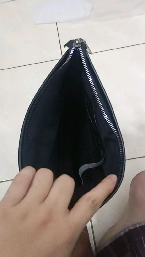 Clutch Bag Pria Kulit Murah 26cm x 17cm - foto 9 dari 10, sm.012