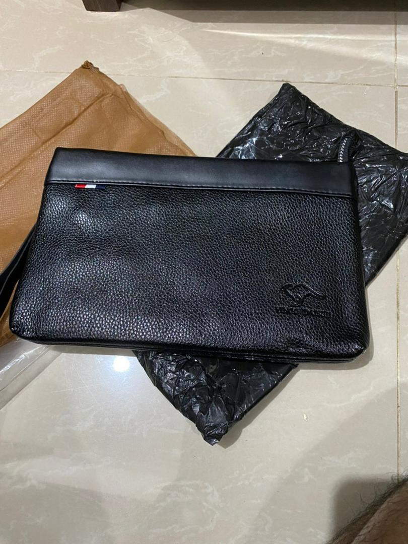 Clutch Bag Pria Kulit Murah 26cm x 17cm - Foto ulasan pembeli