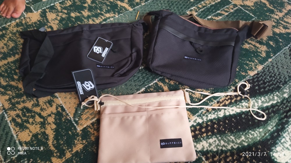 Buffback Tas selempang Pria Wanita Slingbag distro - foto 4 dari 10, mirariandikasalam