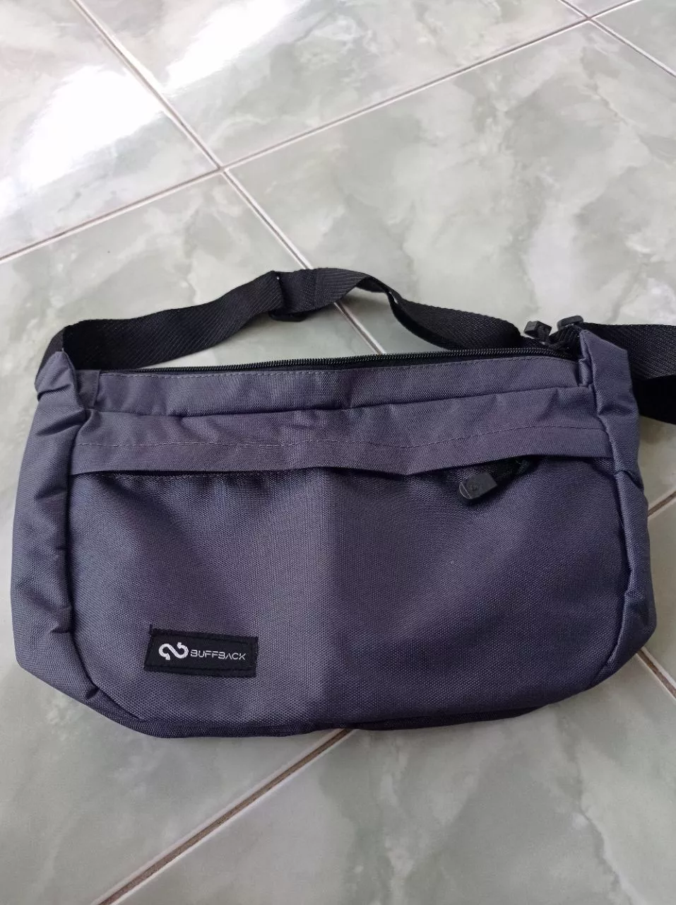 Buffback Tas selempang Pria Wanita Slingbag distro - Foto ulasan pembeli