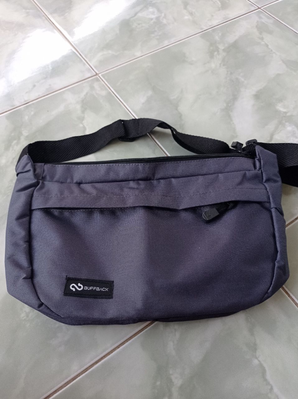 Buffback Tas selempang Pria Wanita Slingbag distro - Foto ulasan pembeli