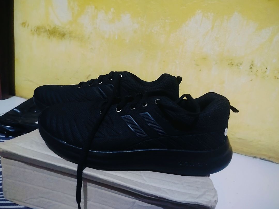 GIGERS Sepatu Sneakers Pria Wanita Hitam Nyaman - foto 5 dari 10, novaliaip