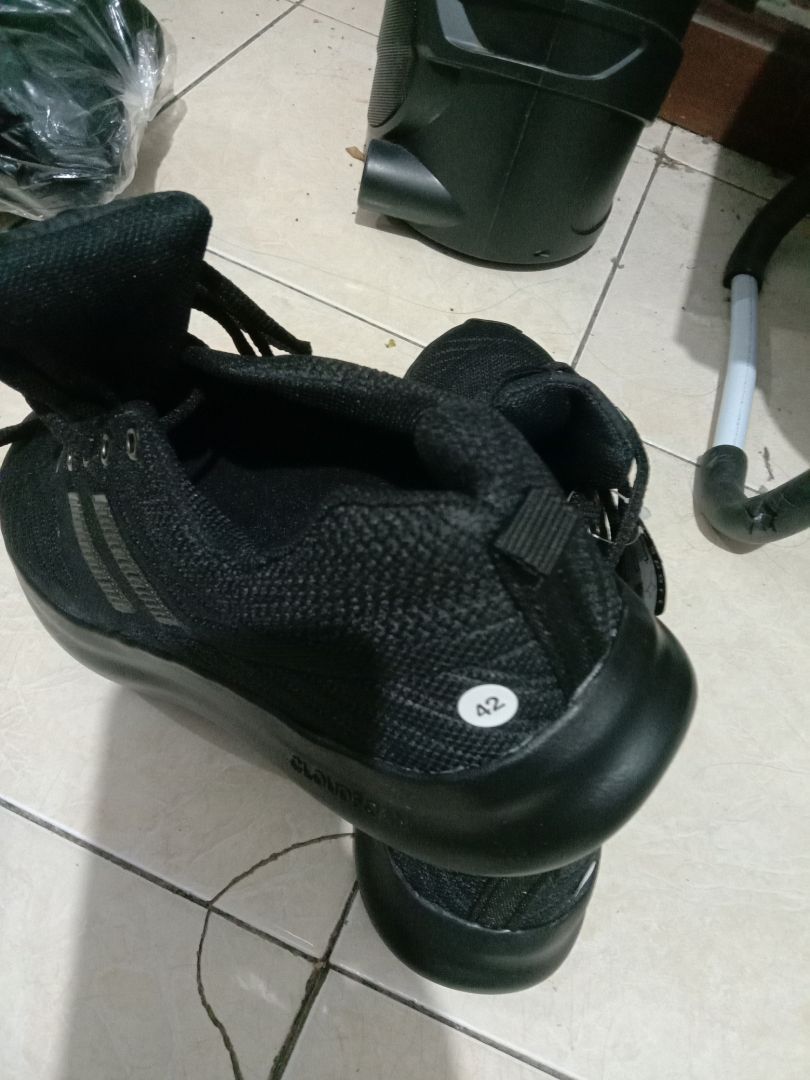 GIGERS Sepatu Sneakers Pria Wanita Hitam Nyaman - foto 9 dari 10, novaliaip