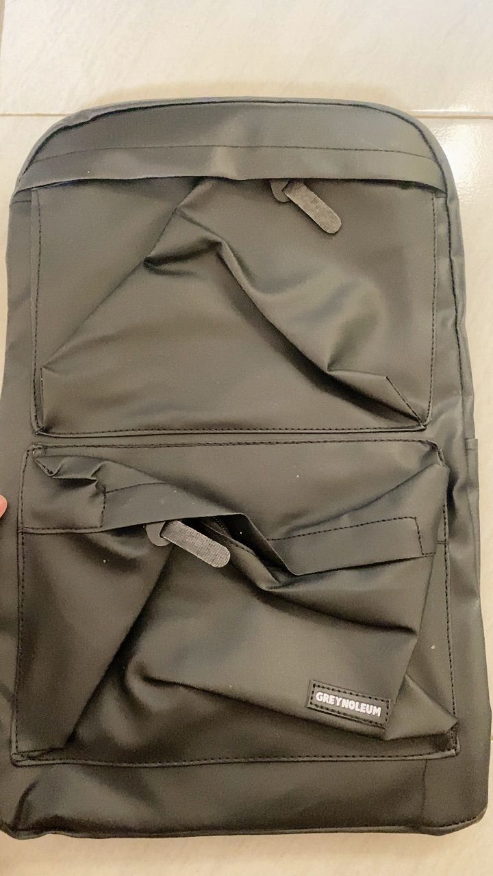 Greynoleum - Tas Ransel Pria Wanita Kulit Anti Air Waterproof Backpack Sekolah Kuliah Laptop Kelvan - foto 5 dari 10, detibaharsyah