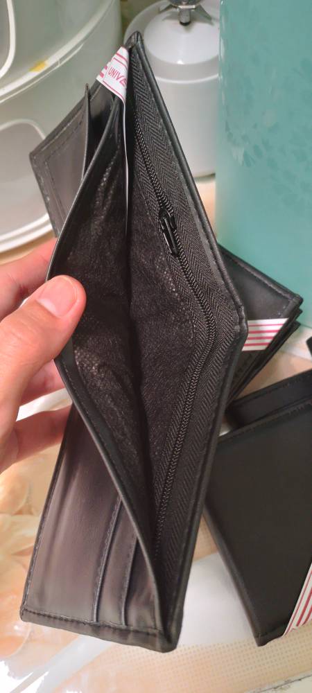Dompet murah / dompet lipat 2/ dompet kulit sintetis - Foto ulasan pembeli