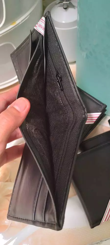 Dompet murah / dompet lipat 2/ dompet kulit sintetis - Foto ulasan pembeli