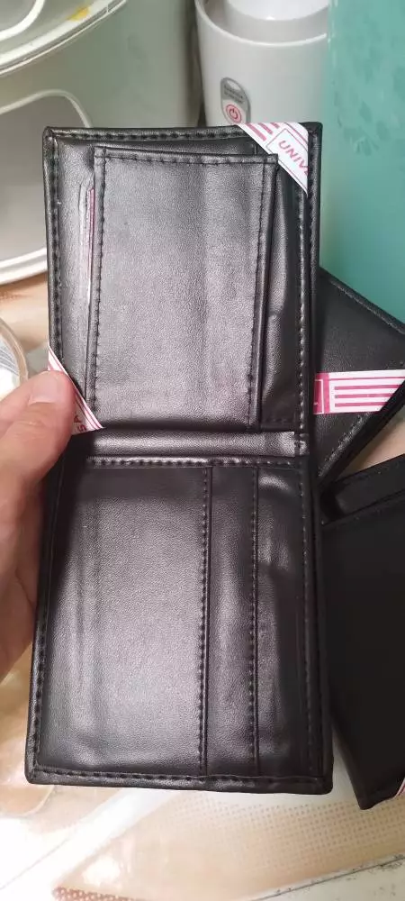 Dompet murah / dompet lipat 2/ dompet kulit sintetis - Foto ulasan pembeli
