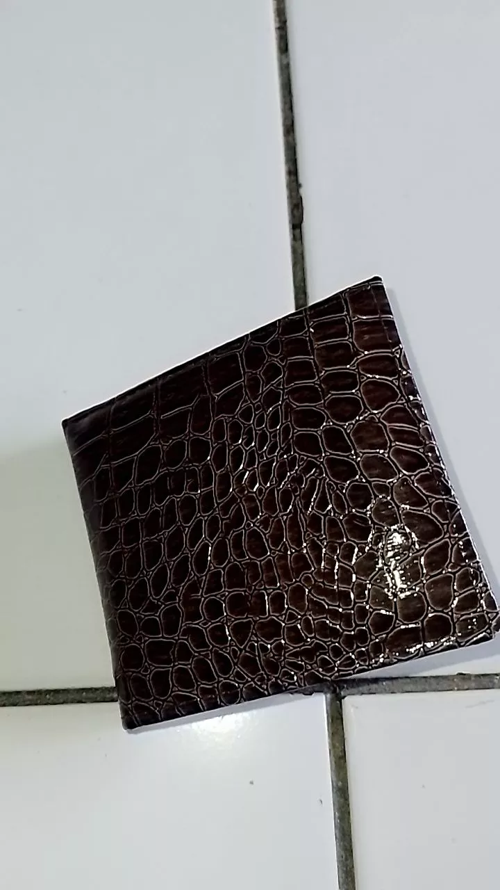 Dompet murah / dompet lipat 2/ dompet kulit sintetis - Foto ulasan pembeli