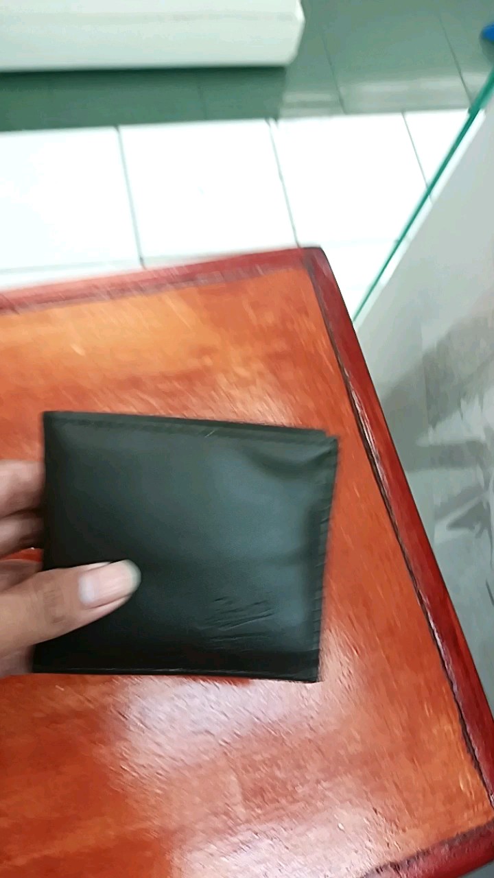 Dompet murah / dompet lipat 2/ dompet kulit sintetis - Foto ulasan pembeli