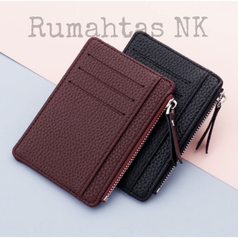 Dompet Kartu Resleting Besi Card