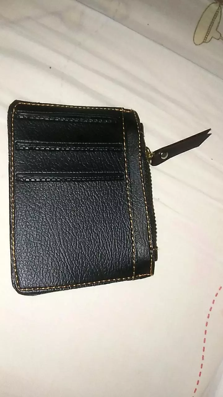 Dompet Kartu Resleting Besi Card - Foto ulasan pembeli