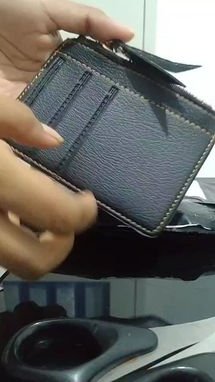 Dompet Kartu Resleting Besi Card - Foto ulasan pembeli