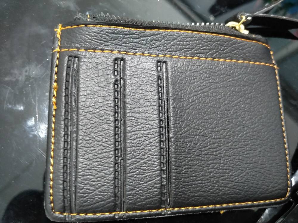 Dompet Kartu Resleting Besi Card - Foto ulasan pembeli