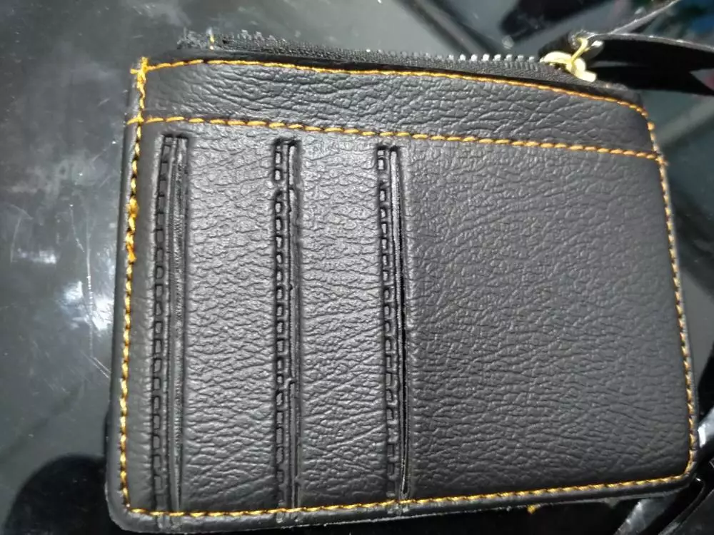 Dompet Kartu Resleting Besi Card - Foto ulasan pembeli