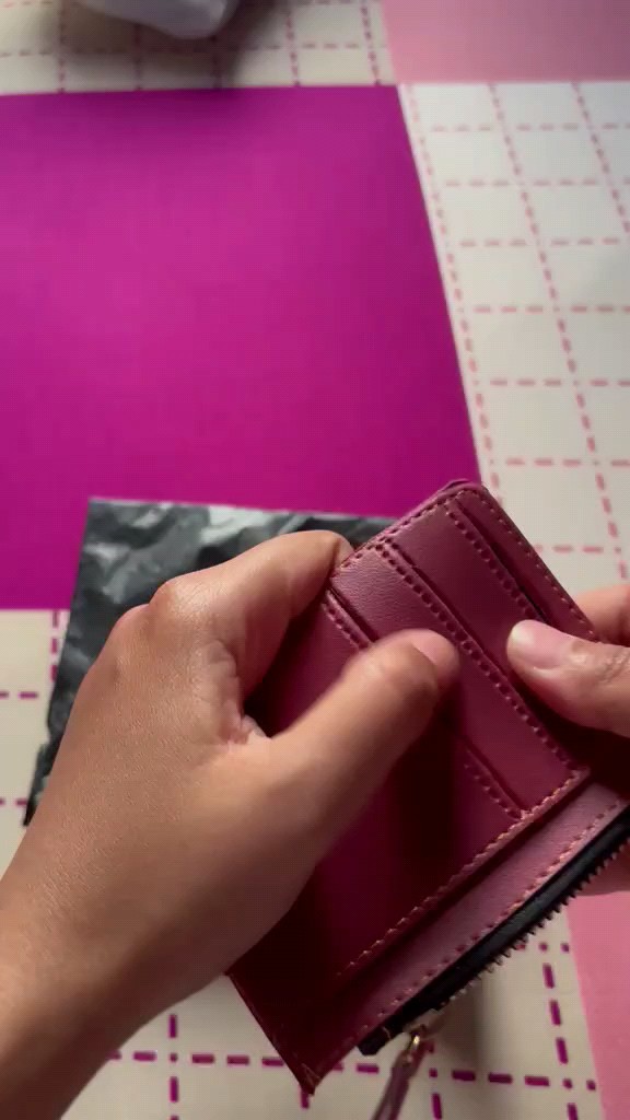 Dompet Kartu Resleting Besi Card - Foto ulasan pembeli
