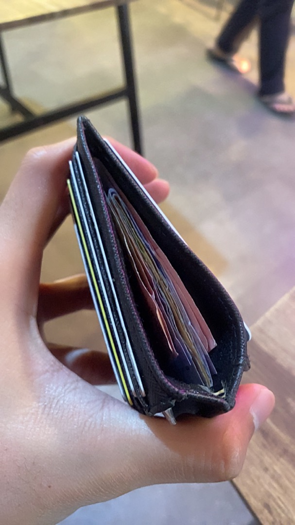 Dompet kartu tipis pria dan wanita slim card holder 10 kartu keren - foto 3 dari 10, kajenkstifler